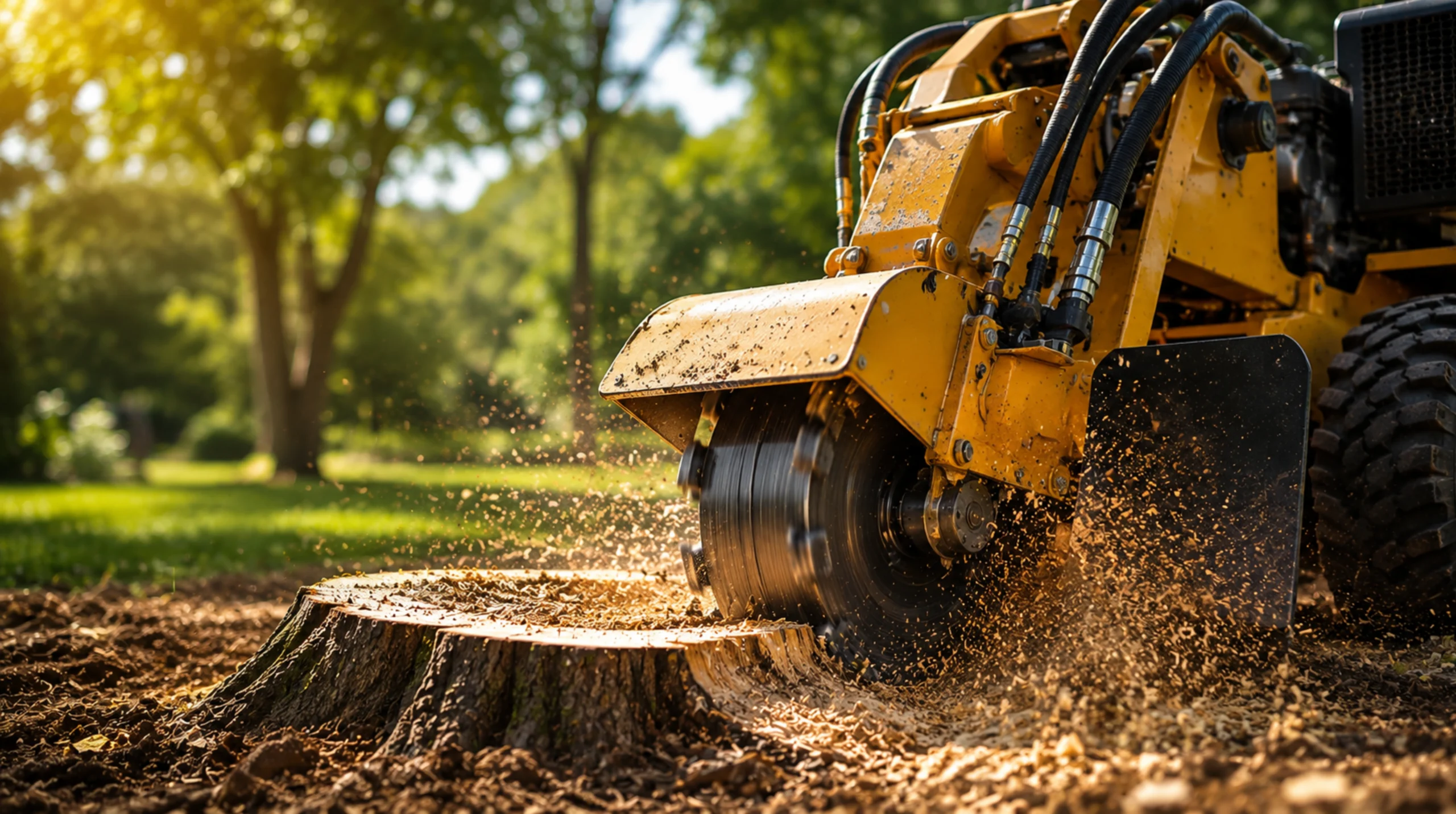 Stump grinding Austin TX - professional tree stump removal service